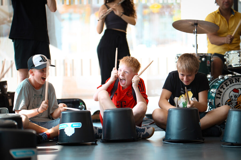 Musikworkshop mit der Banda Comunale