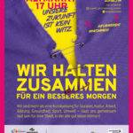 Sharepic "Wir halten zusammen"