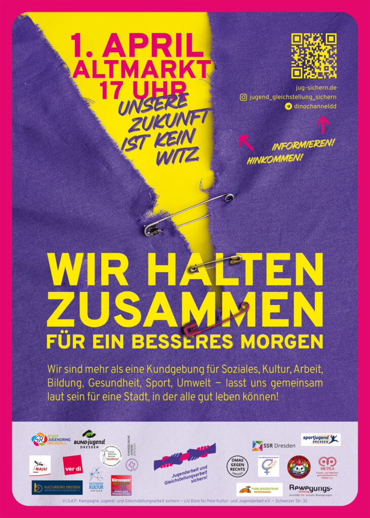 Sharepic "Wir halten zusammen"