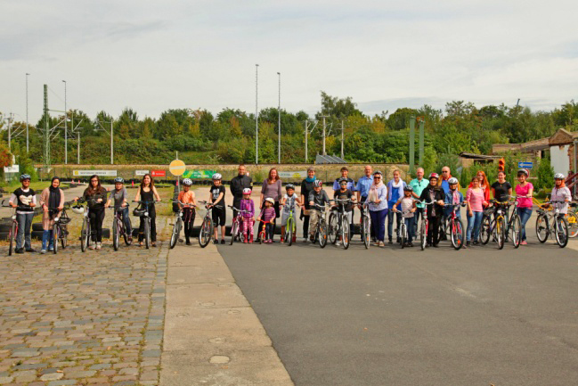 Fahrradkurs für Migrantinnen* des Ausländerrates Dresden e.V.