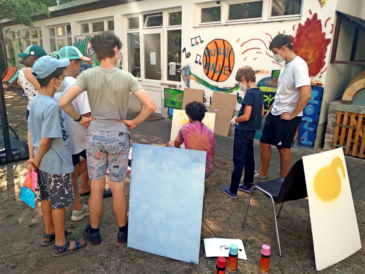 Graffiti-Workshop im IBZ